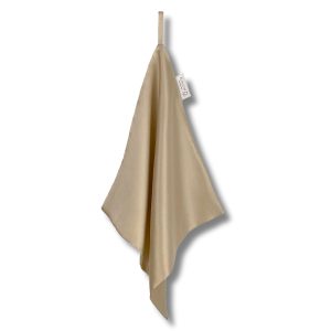 Jedwabny ręcznik do twarzy – Champagne