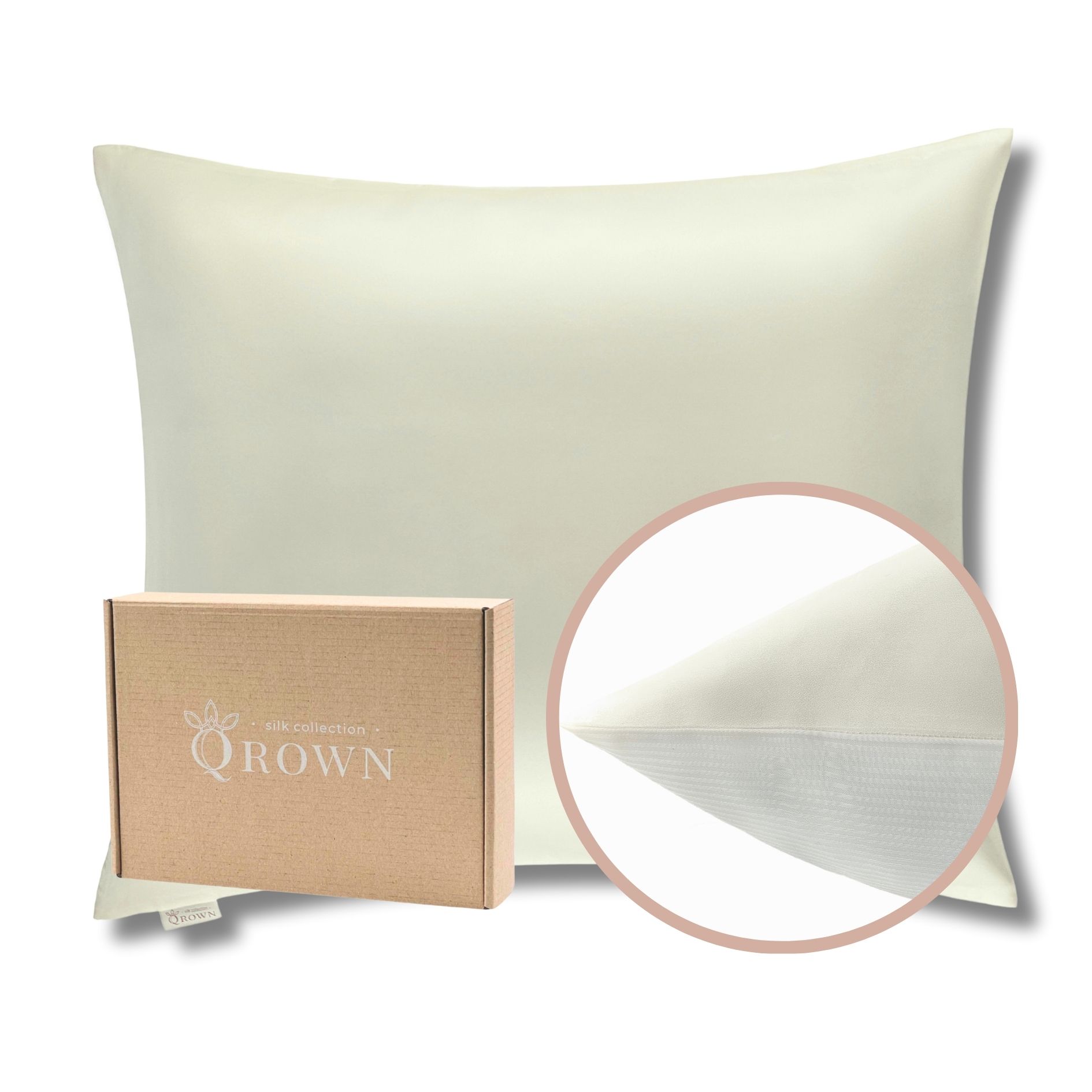 Poszewka Jedwabna 70x80cm z Bawełną: Różne Kolory