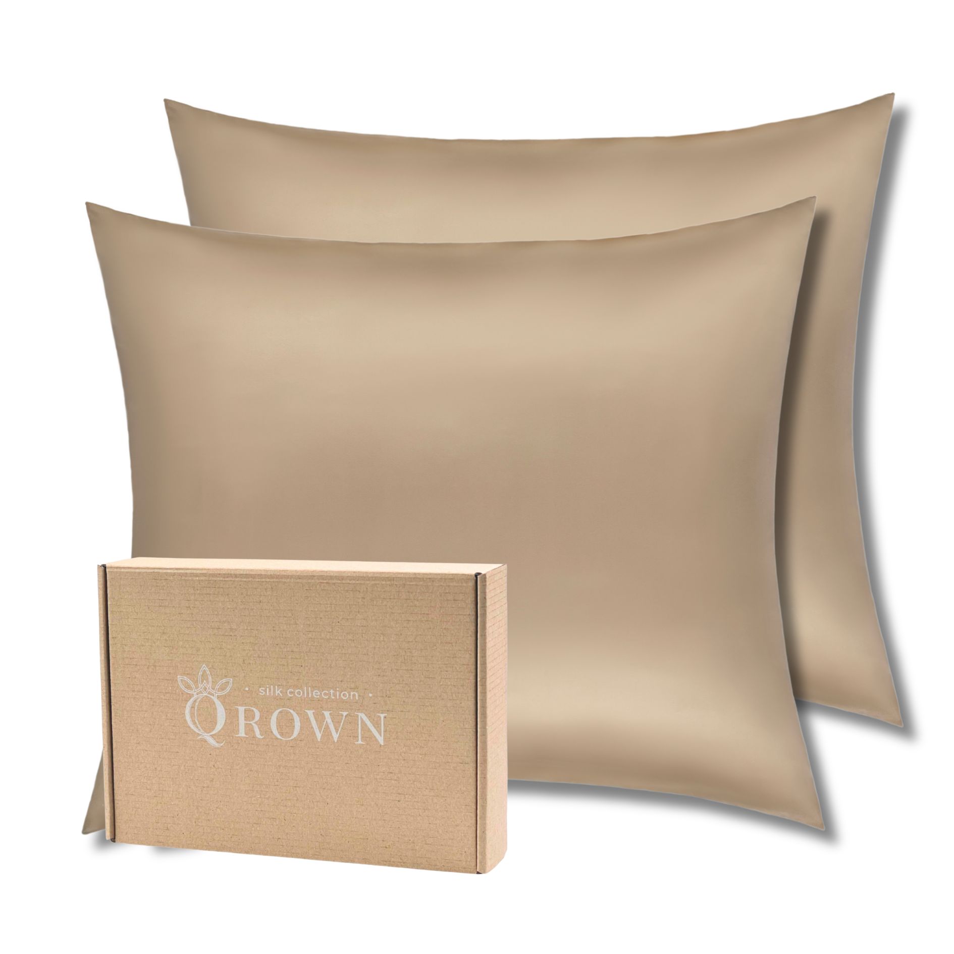 Poszewka Jedwabna 70x80cm Zestaw 2 szt, 100% Jedwab: Różne Kolory