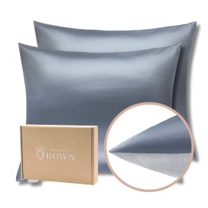 poszewka jedwabna szaroniebieska (36)