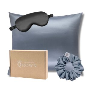 poszewka jedwabna szaroniebieska (11)